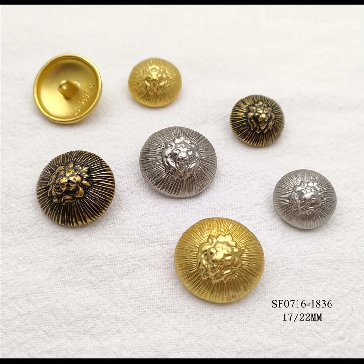 Metal buttons — style 3 by Senfa Mfg
