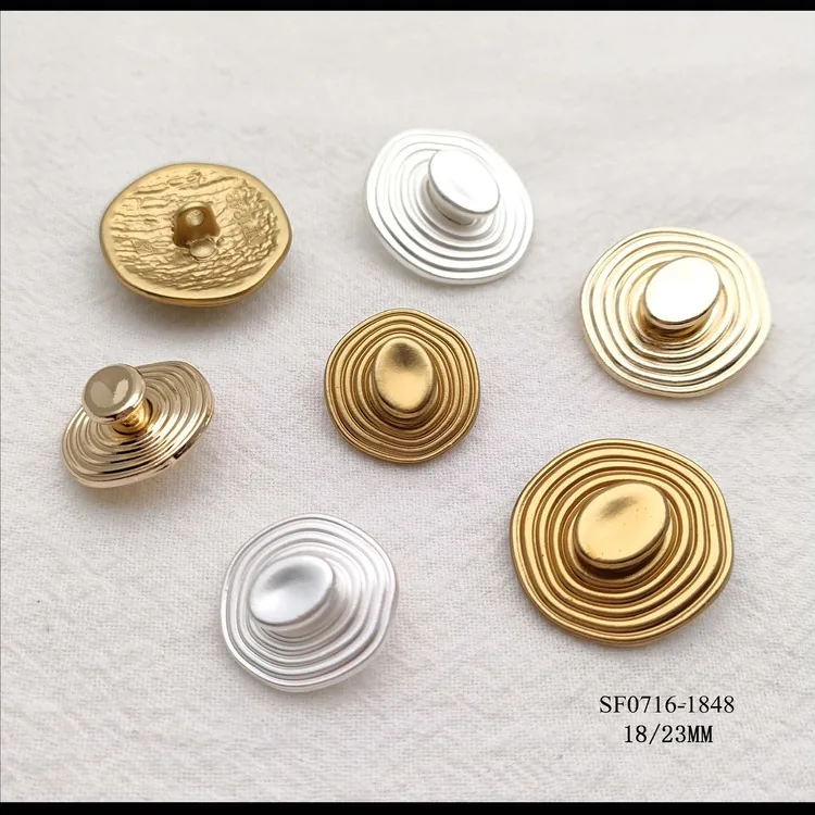 Metal buttons — style 4 by Senfa Mfg