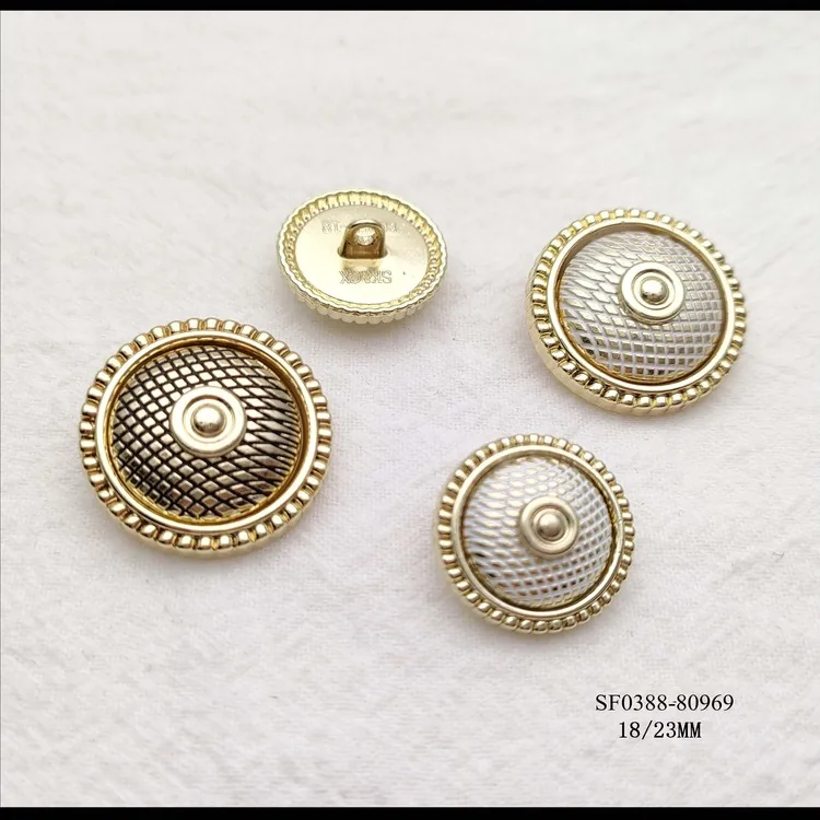 Metal buttons — style 43 by Senfa Mfg