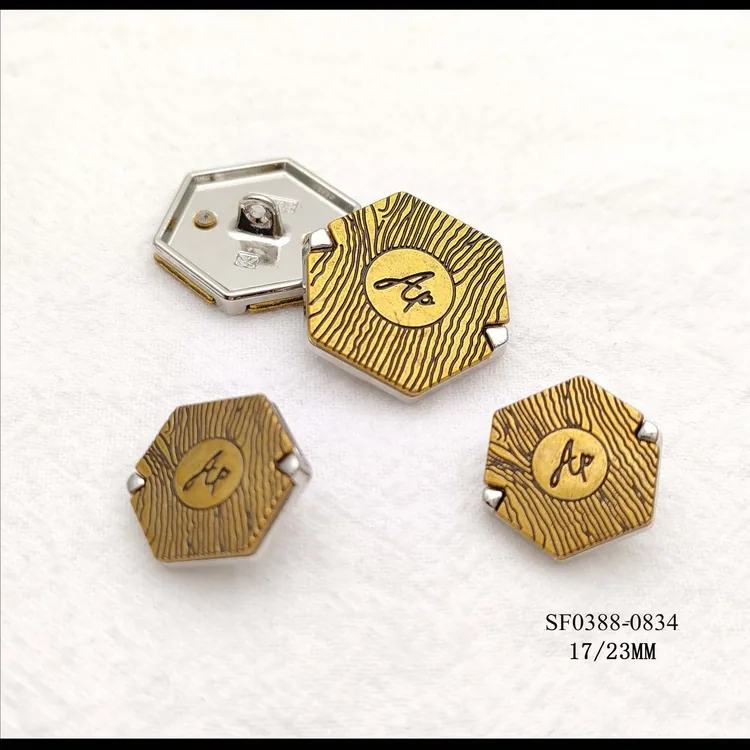 Metal buttons — style 45 by Senfa Mfg