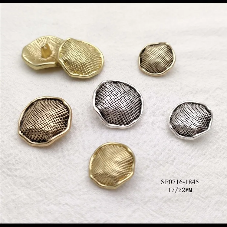 Metal buttons — style 5 by Senfa Mfg