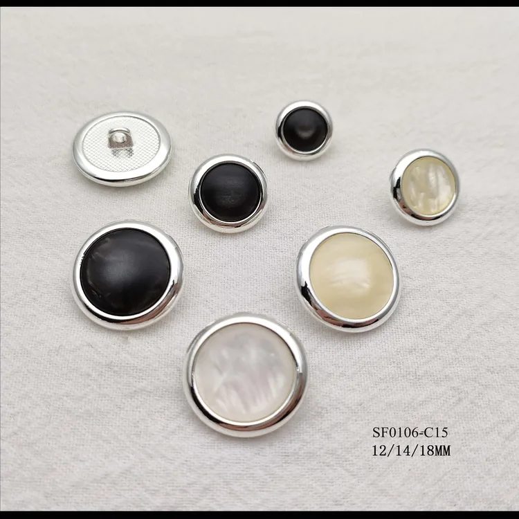 Metal buttons — style 50 by Senfa Mfg