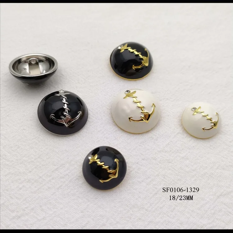 Metal buttons — style 61 by Senfa Mfg