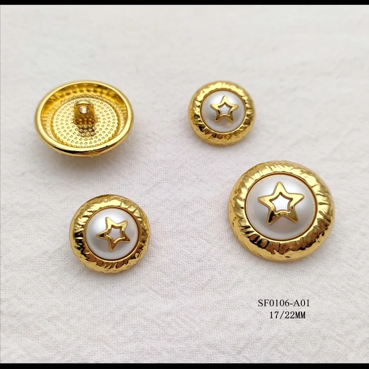 Metal buttons — style 62 by Senfa Mfg