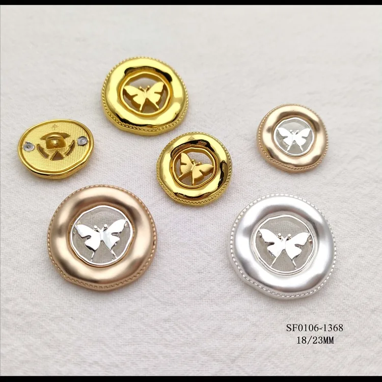 Metal buttons — style 63 by Senfa Mfg