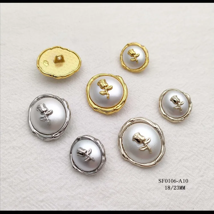Metal buttons — style 74 by Senfa Mfg