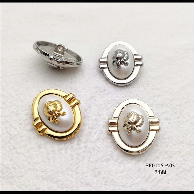 Metal buttons — style 75 by Senfa Mfg