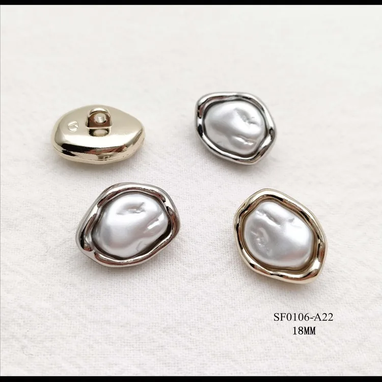 Metal buttons — style 76 by Senfa Mfg