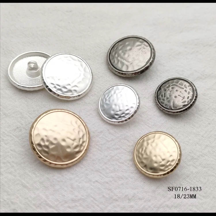 Metal buttons — style 8 by Senfa Mfg