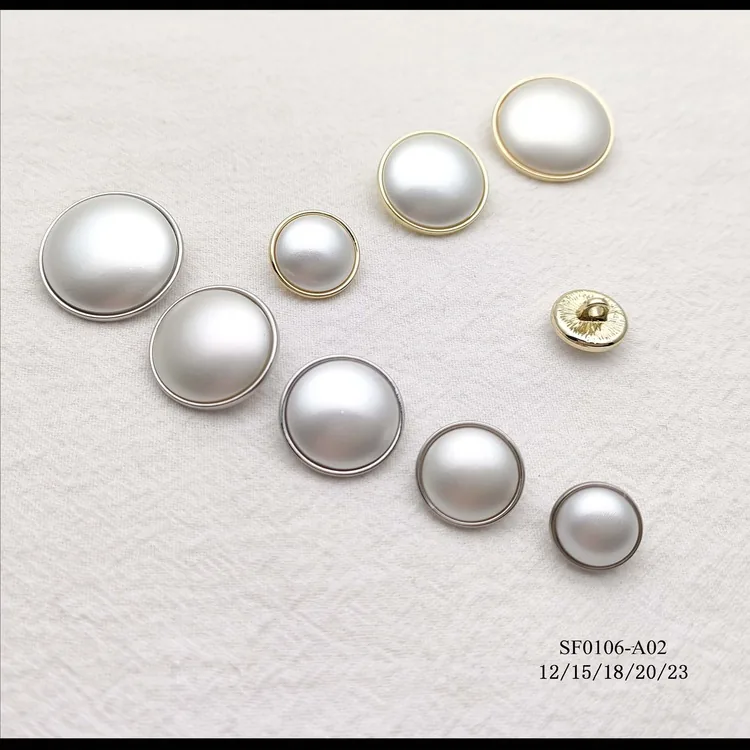 Metal buttons — style 81 by Senfa Mfg