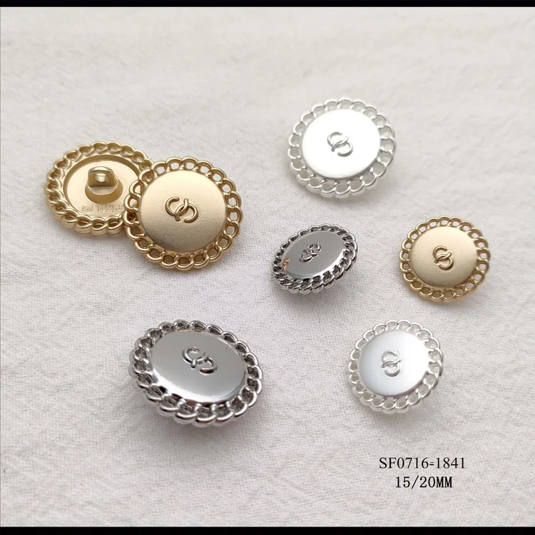 Metal buttons — style 9 by Senfa Mfg