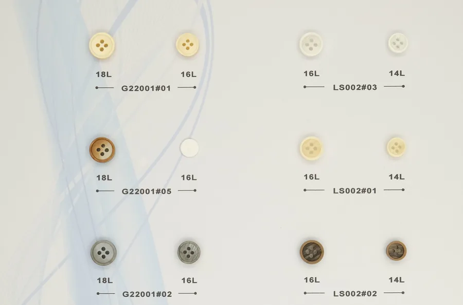 Shirt buttons — style 10 by Senfa Mfg
