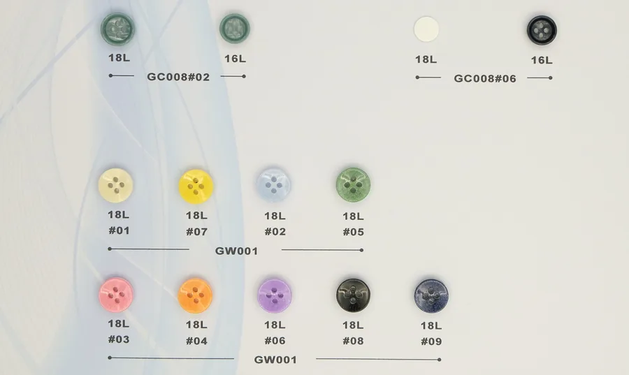 Shirt buttons — style 13 by Senfa Mfg