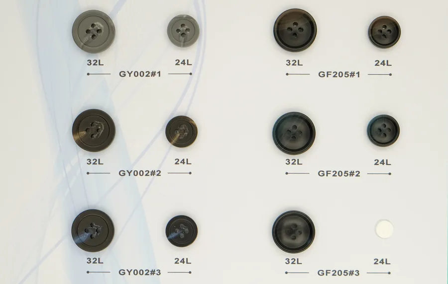 Shirt buttons — style 14 by Senfa Mfg