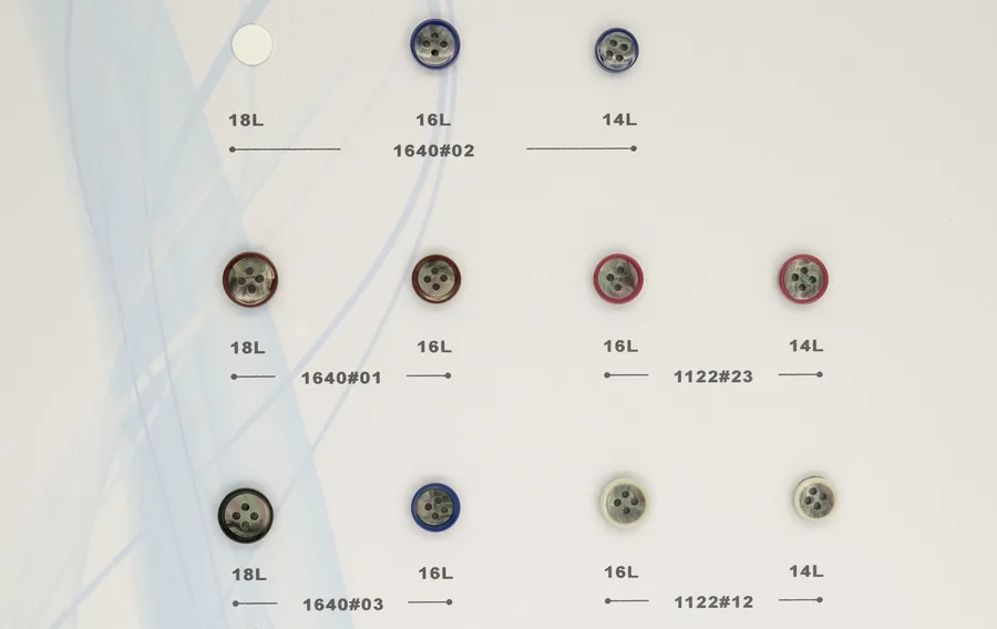 Shirt buttons — style 3 by Senfa Mfg